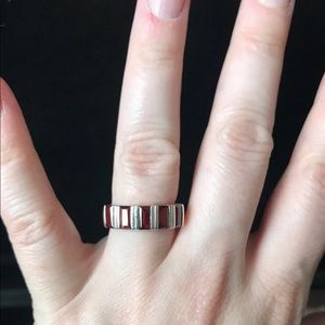Emerald cut Ruby Ring